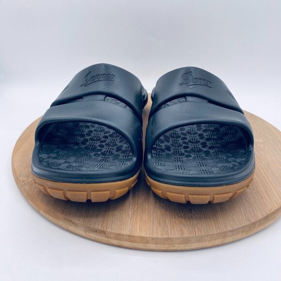 Danner Shoes Mens 9 Black Rubber Slip On Waterproof Slides Outdoor main image 4